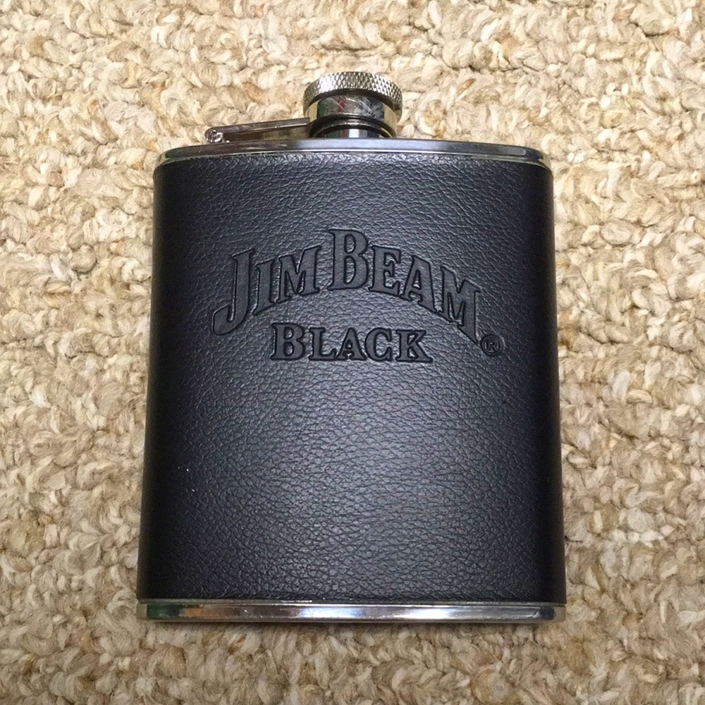 Jim Beam Black flask